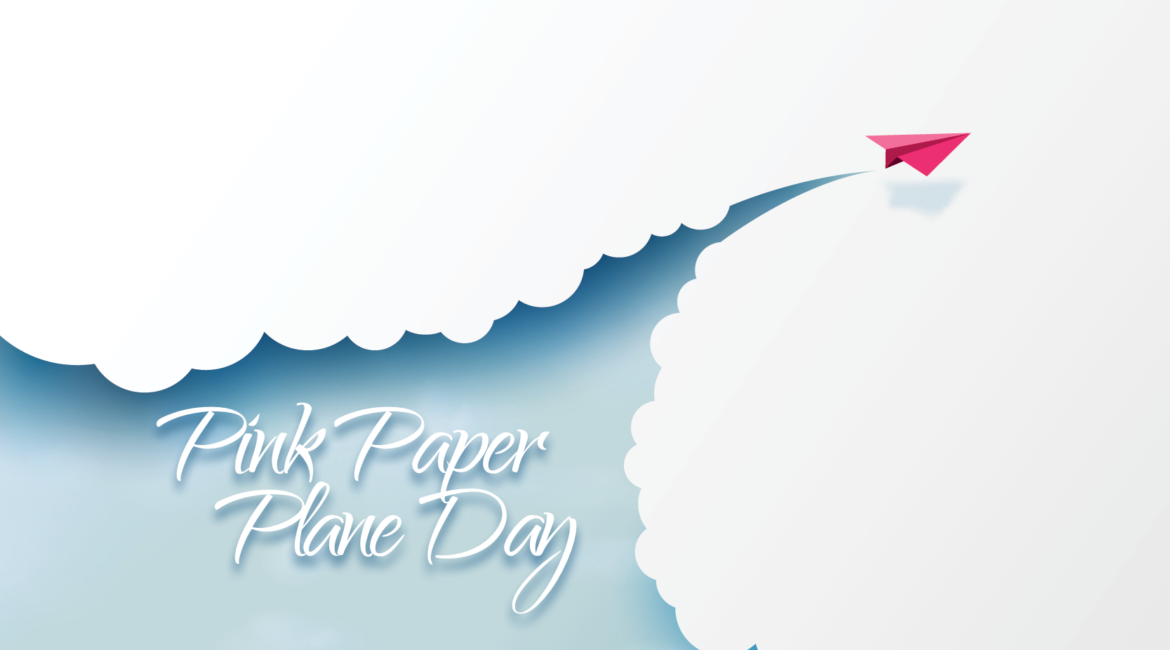 Pink Paper Plane Day