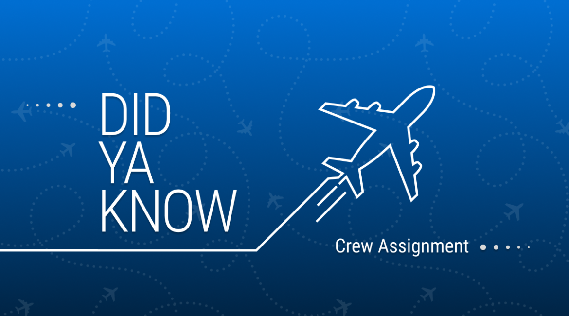 Did Ya Know - Crew Assignment
